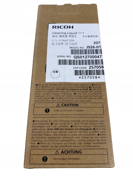 Čisticí kapalina Ri100