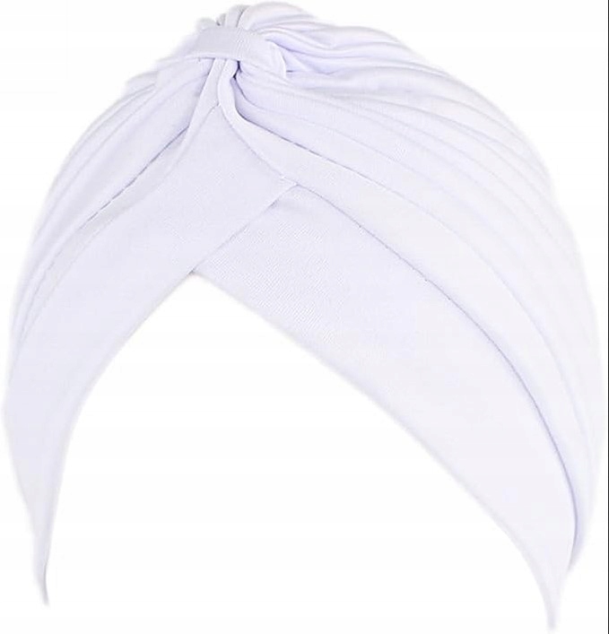 Turban chusta po chemioterapii BIAŁY
