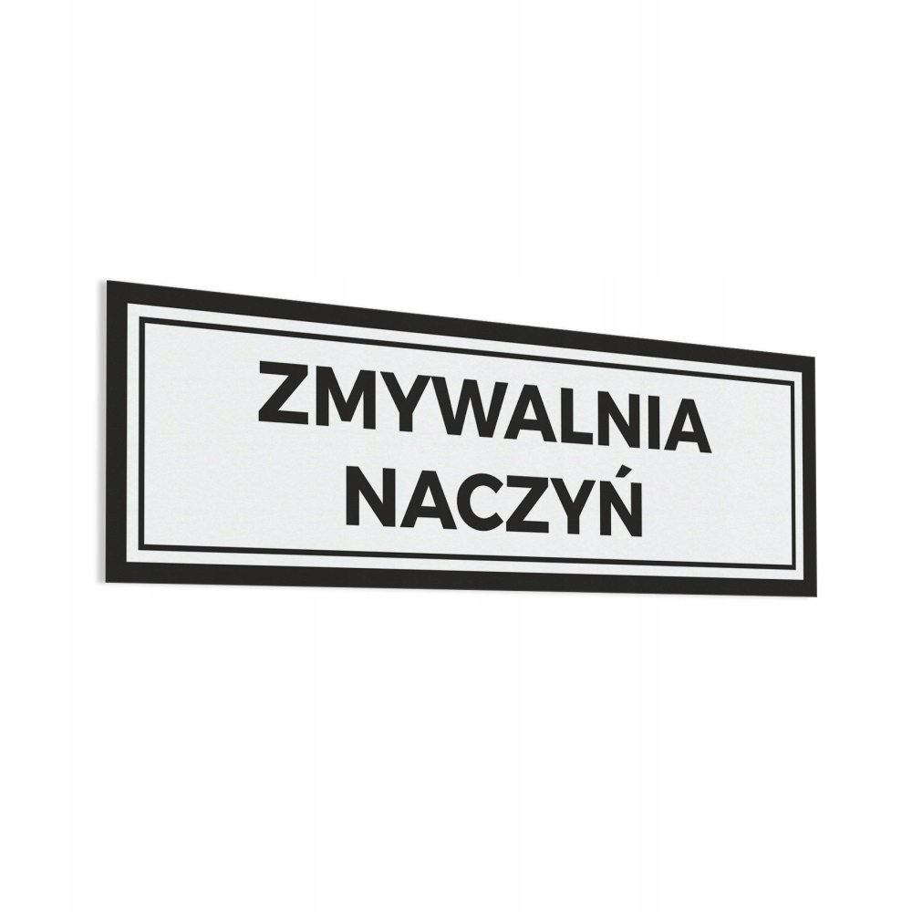 

Naklejka na drzwi Zmywalnia Naczyń 10x30