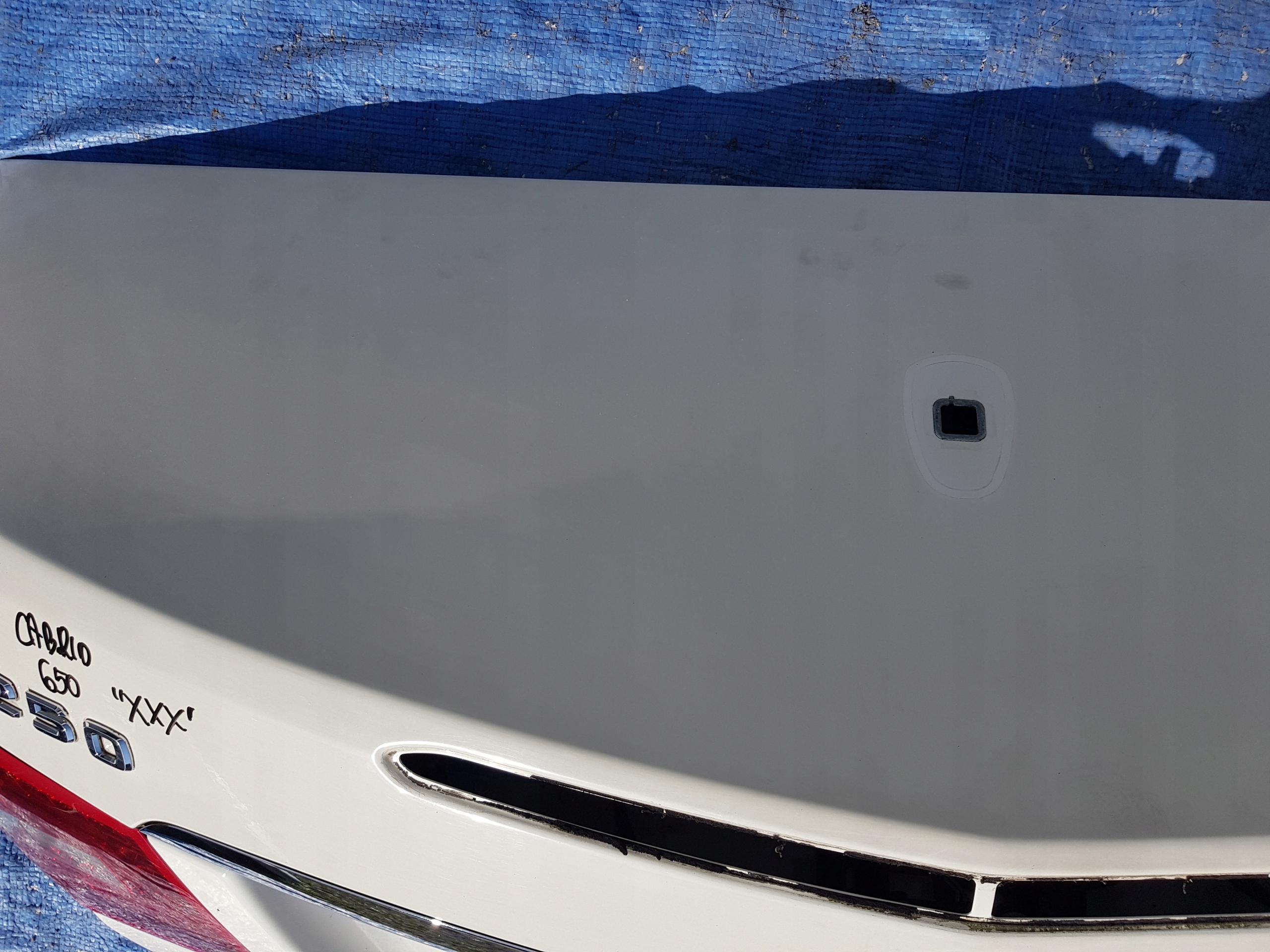 trunk door boot MERCEDES C207 W207 C650 650 CABRIO