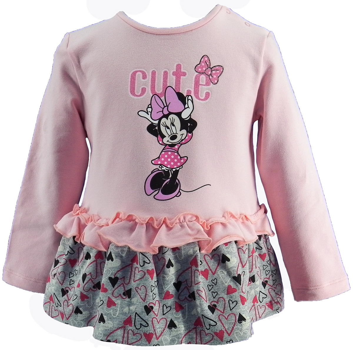 

Minnie Myszka bluzka tunika cute Disney Oryg 86 92