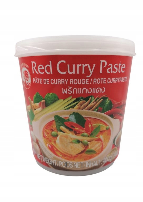 

Czerwona pasta curry Cock 400g