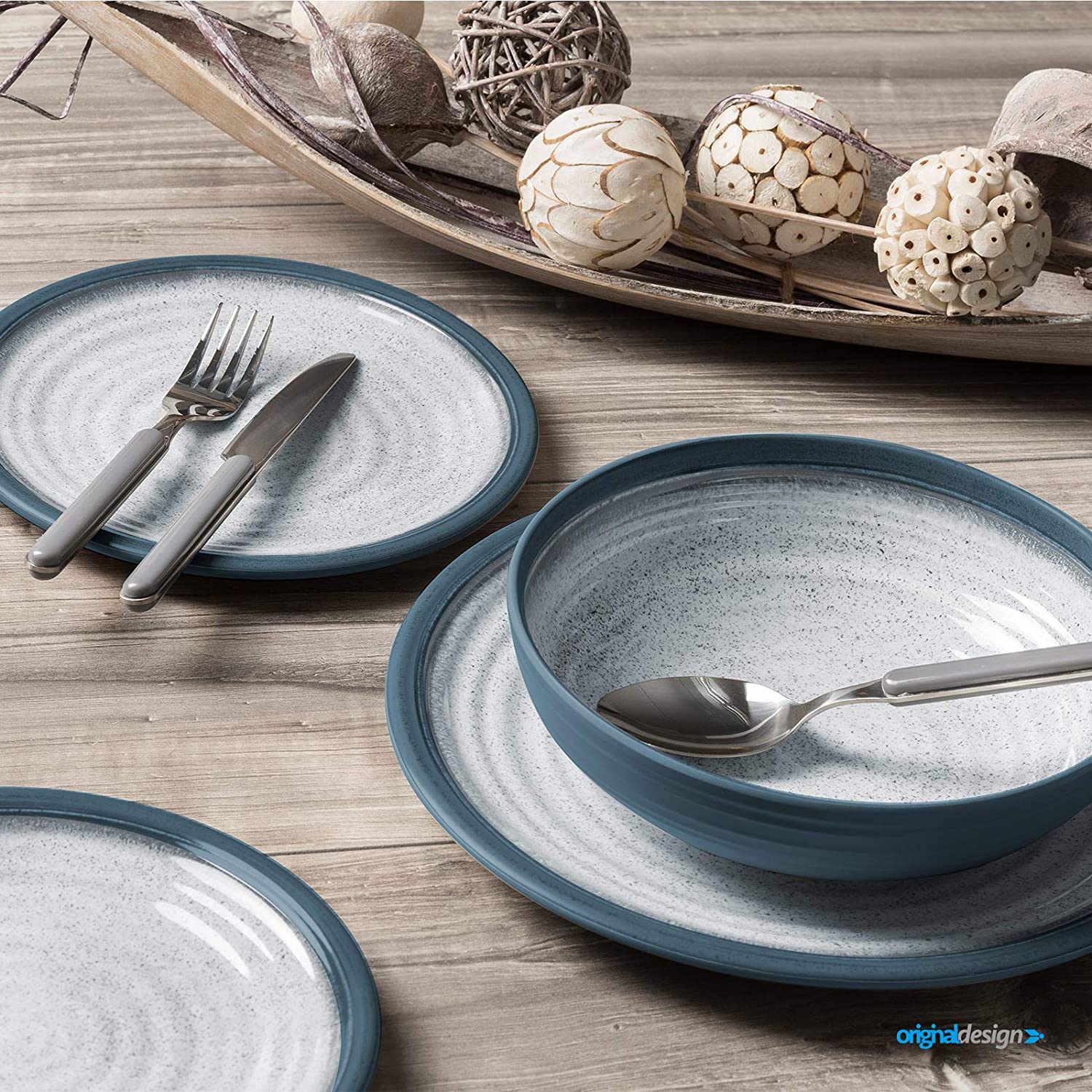 TALERZ OBIADOWY PŁYTKI MELAMINA BRUNNER TUSCANY Numer katalogowy części 0830025N.C5T