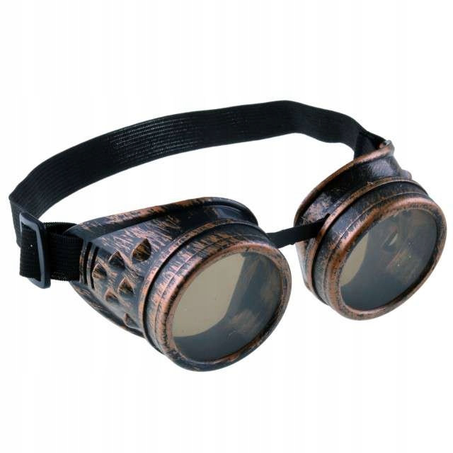 OKULARY STEAMPUNK retro gogle HALLOWEEN cosplay