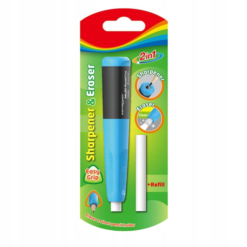 

Temperówka Keyroad 2w1 , plastikowa, pojedyncza