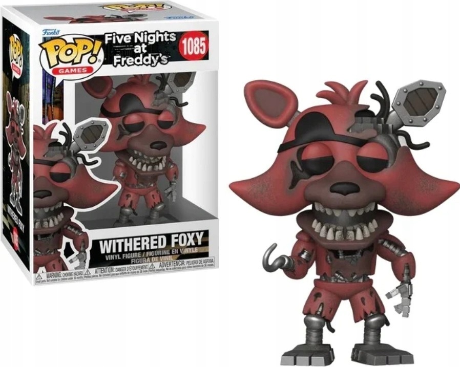 Pop! Sběratelská Figurka Funko Vinylová Fnaf Foxy 1085 Unikát