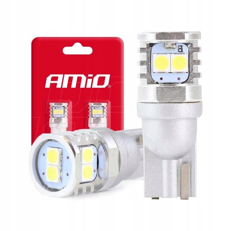 Żarówki Led Canbus 6SMD T10 W5W W10W 12V 24V 2SZT