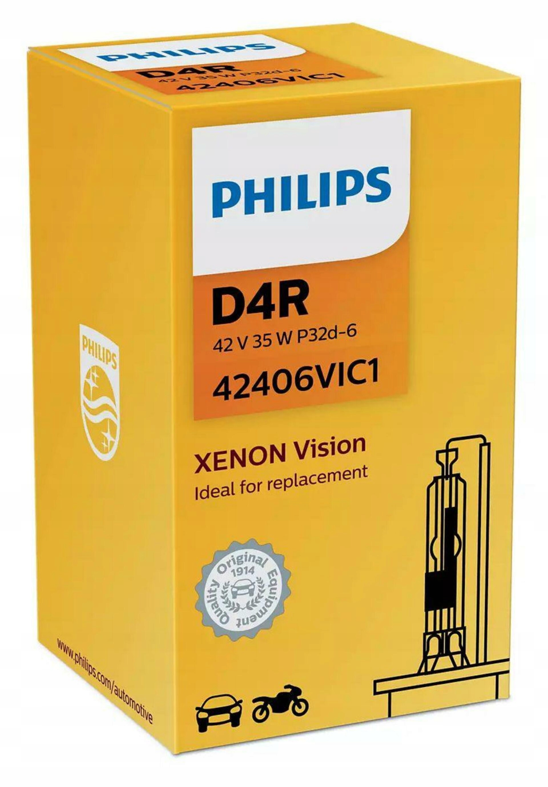 Philips D4R Vision 42406VIC1 xenónová výbojka 42V 35W P32d-6 Oem