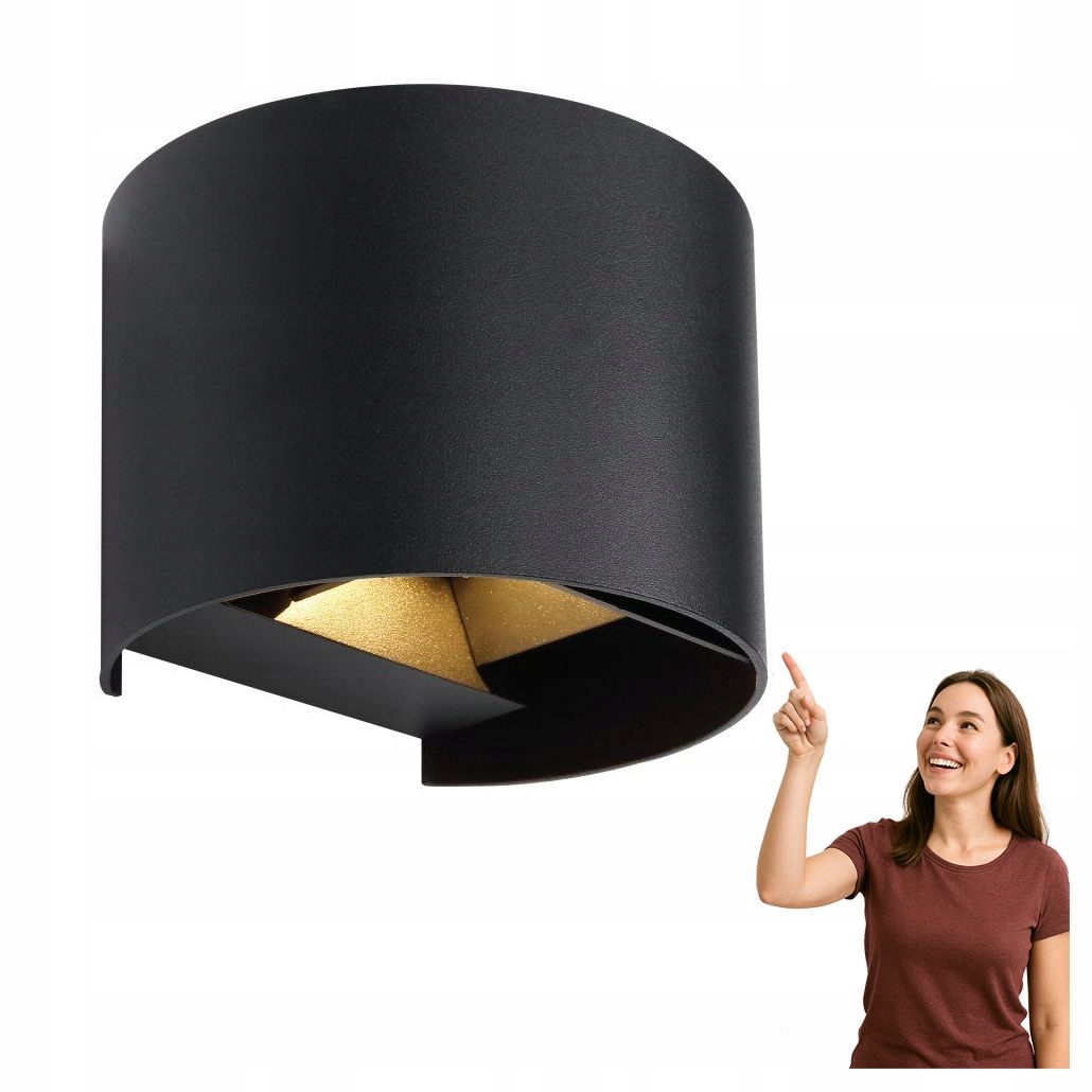 Nástěnná lampa horní a dolní Led 3W Veronika 34168RB Globo