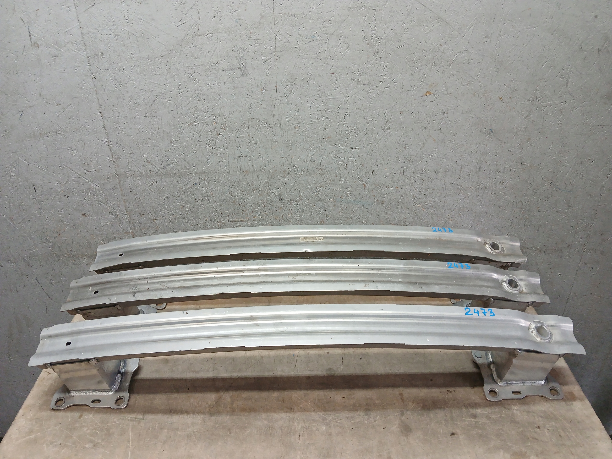 bumper support rear part AUDI A4 B9 16- 8W0807309H