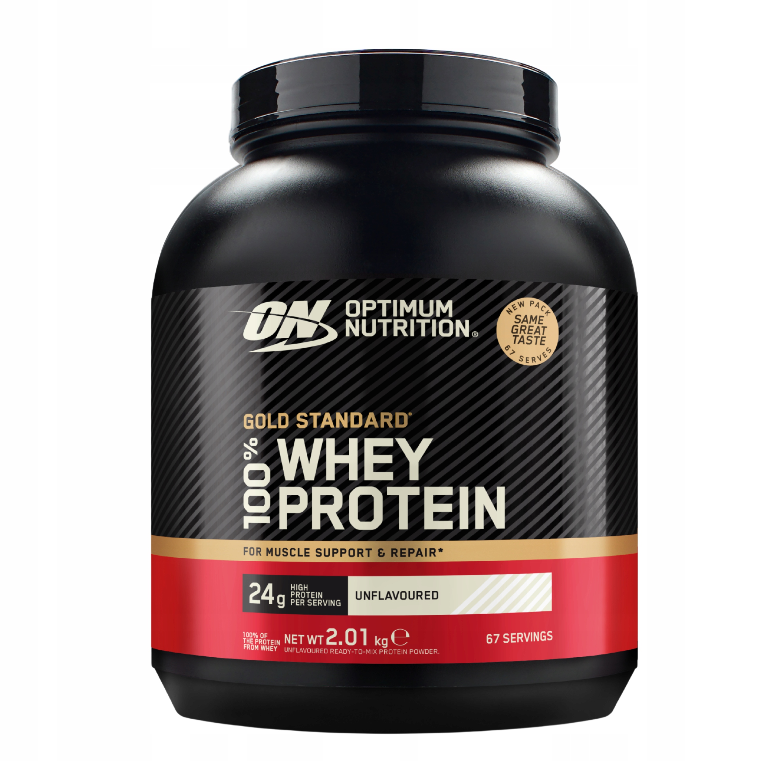 Protein Optimum Nutrition Gold Standard Whey 2010 g Přírodní Wpc Wpi 67p