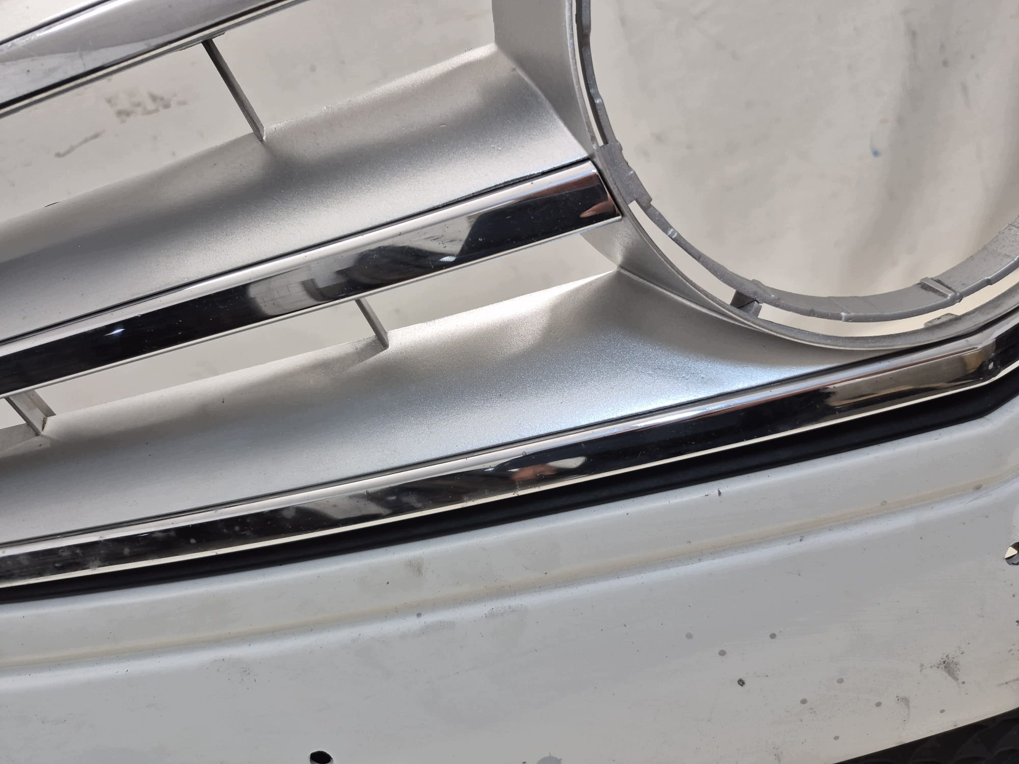 MERCEDES C class W204 LIFT 11- bumper front front without DZIUR A2048805547