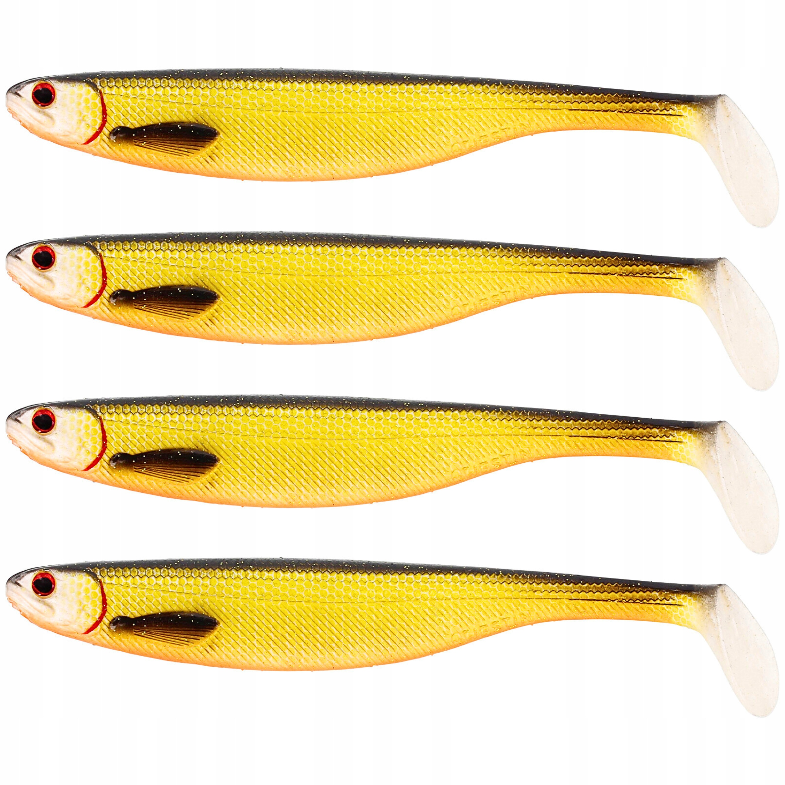 Guma Westin ShadTeez Slim 7,5cm Official Roach Shad Teez Zestaw Przynęt 4sz