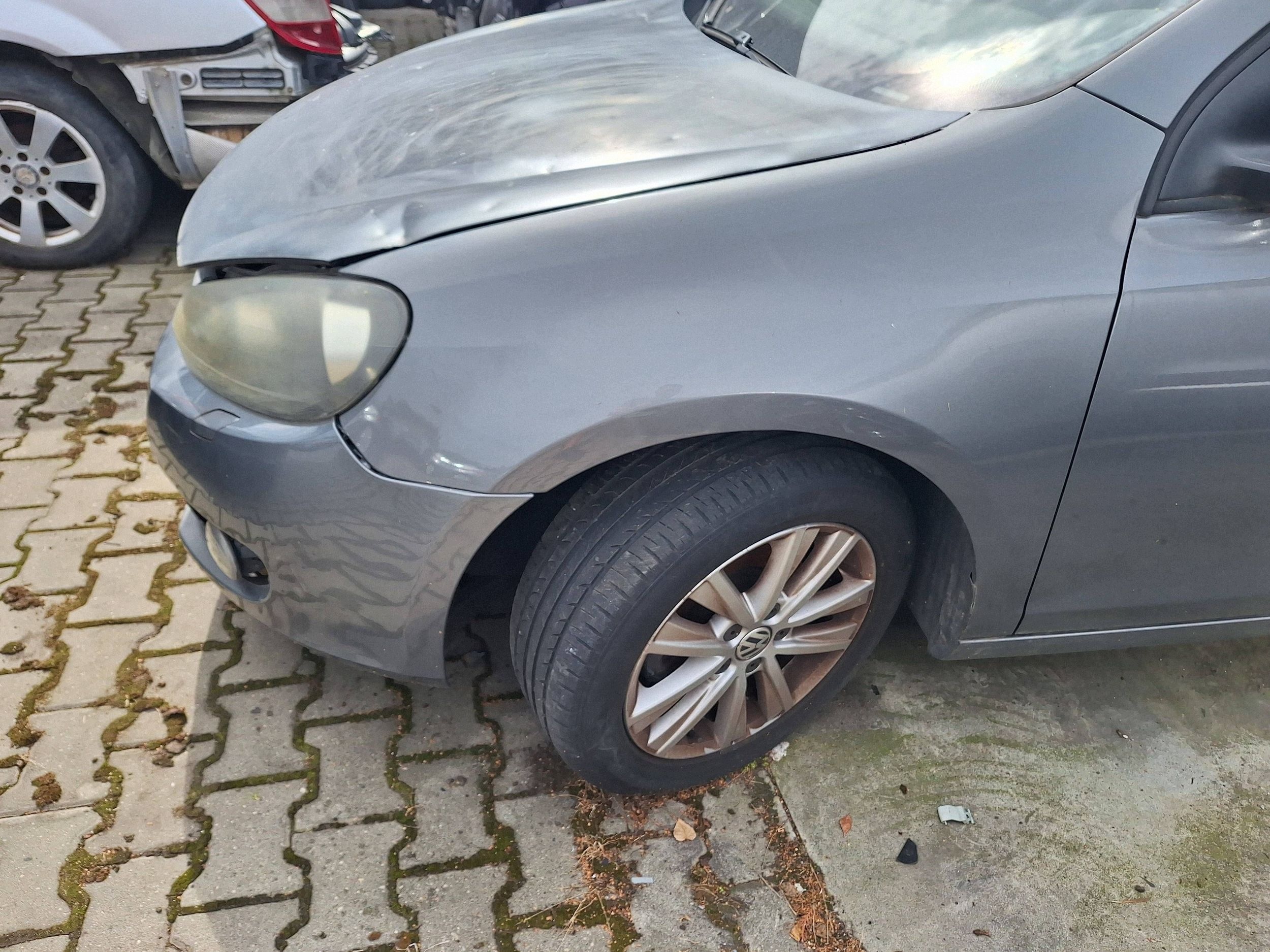 VW Volkswagen Golf VI 6 5K1 fender front left LA7T 3/5D HATCHBACK