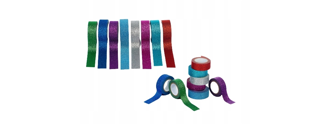 TAŚMA DEKORACYJNA GLOSSY 1,5CM X 5M ASTRA RÓŻOWA Kod producenta 421118002