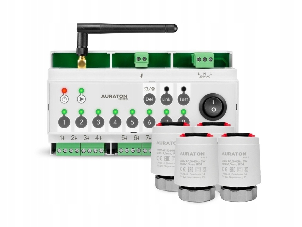 Zestaw ogrzewania podłogowego Auraton Multizone Controller Supla
