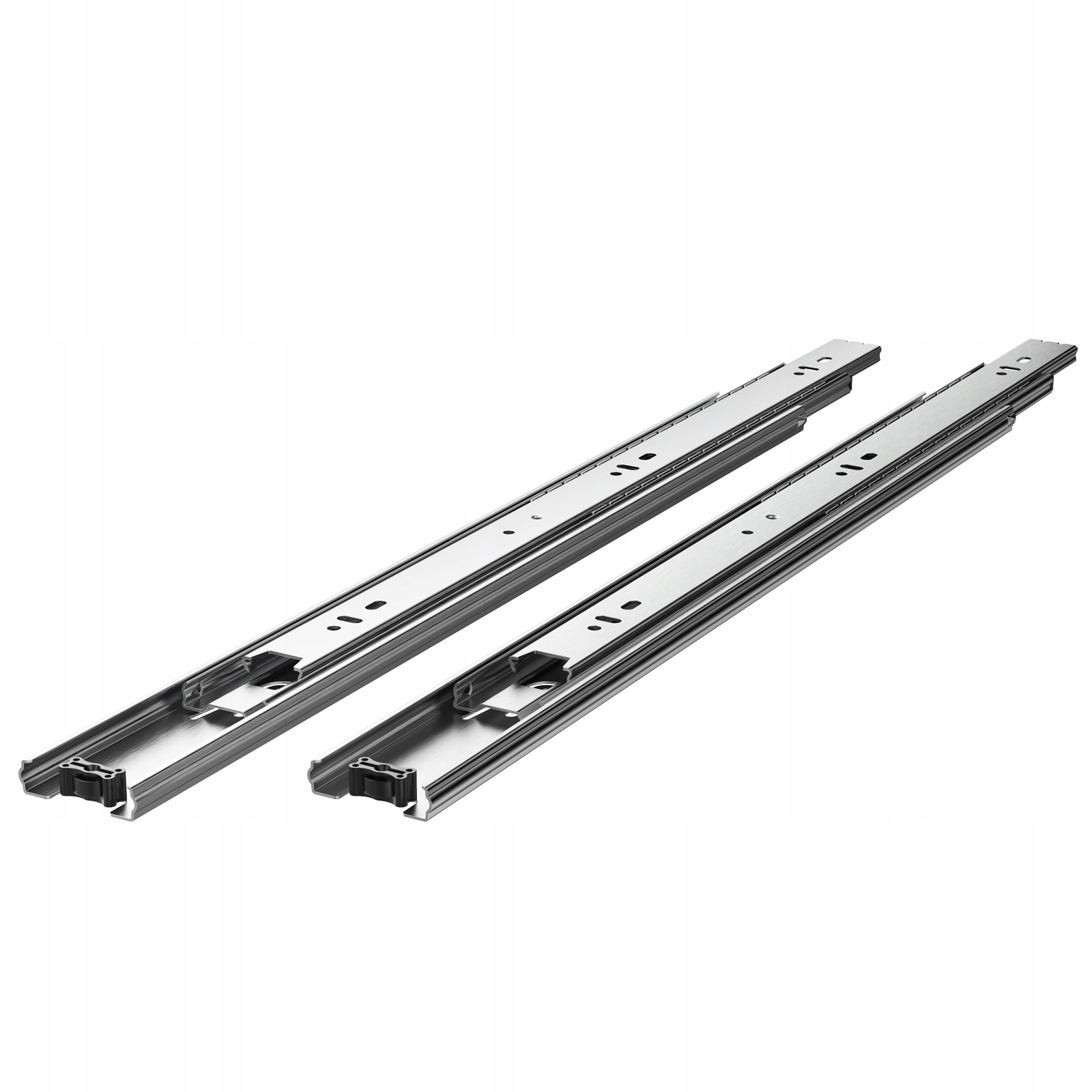 Vodiace Lišty Do Zásuviek Vevor 45 CM 10 Párov Silné, Plný Výsuv 100 Lb, Pevné