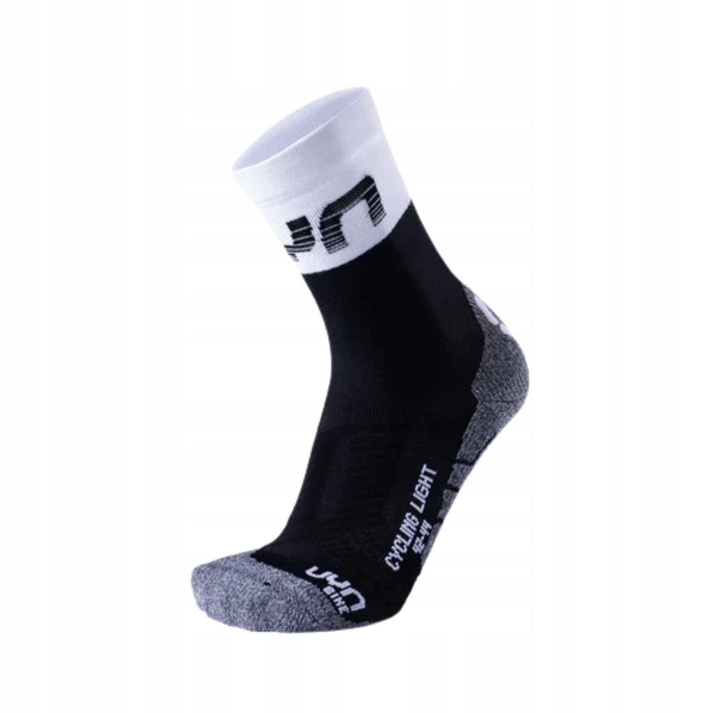 Skarpety rowerowe męskie Uyn Light Men's Cycling black/white 39-41