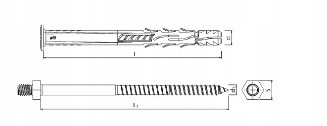 TRZPIEŃ DO OBEJMY M8/160 Kod producenta 112723