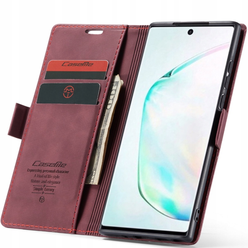 

Caseme | Etui portfel, case do Galaxy Note 10 Lite