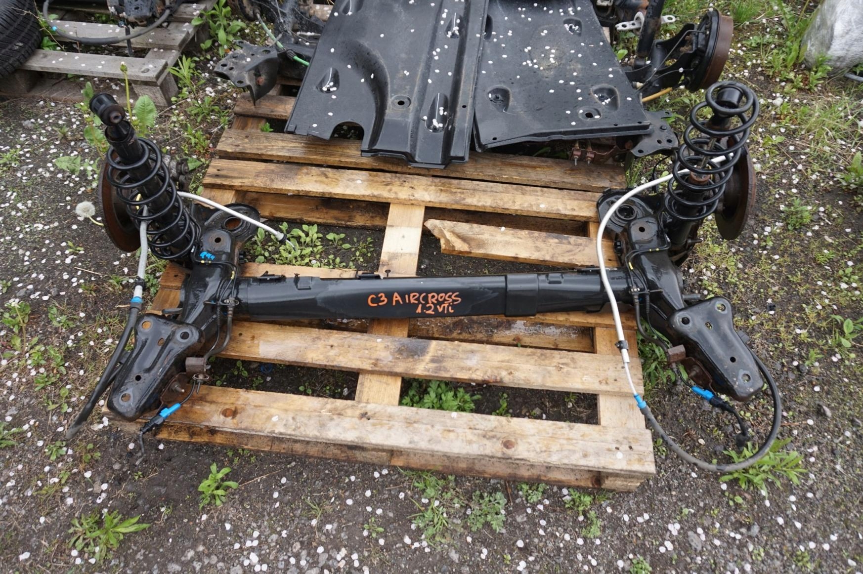 OŚ TYLNA BELKA CITROEN C3 AIRCROSS 19R