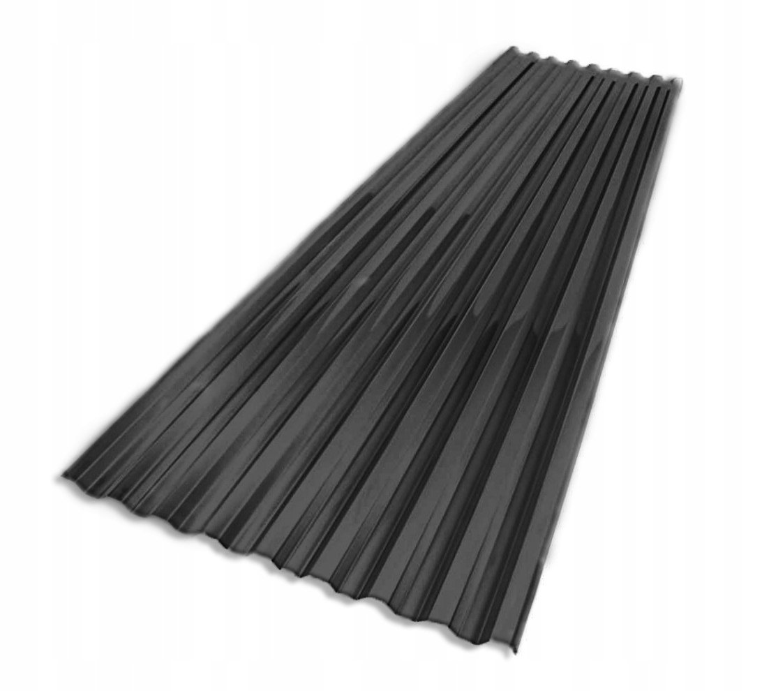 POLIWĘGLAN płyta trapezowa trapez 0,9x3,00 grafit Szerokość produktu 90 cm