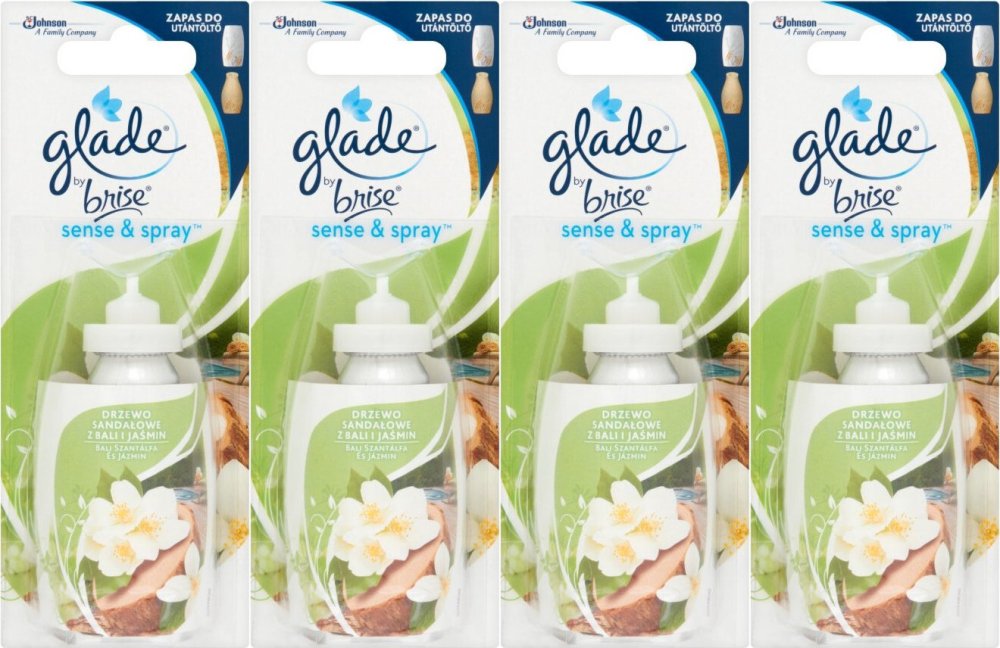 

Glade sense spray Sensual Sandalwood Jasmine x4