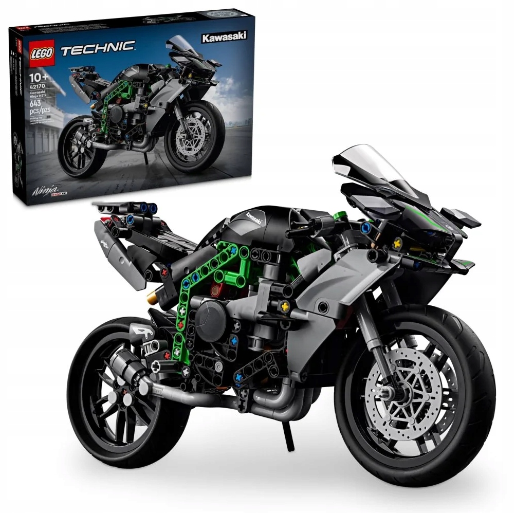 LEGO 42170 TECHNIC Motocykl Kawasaki Ninja H2R