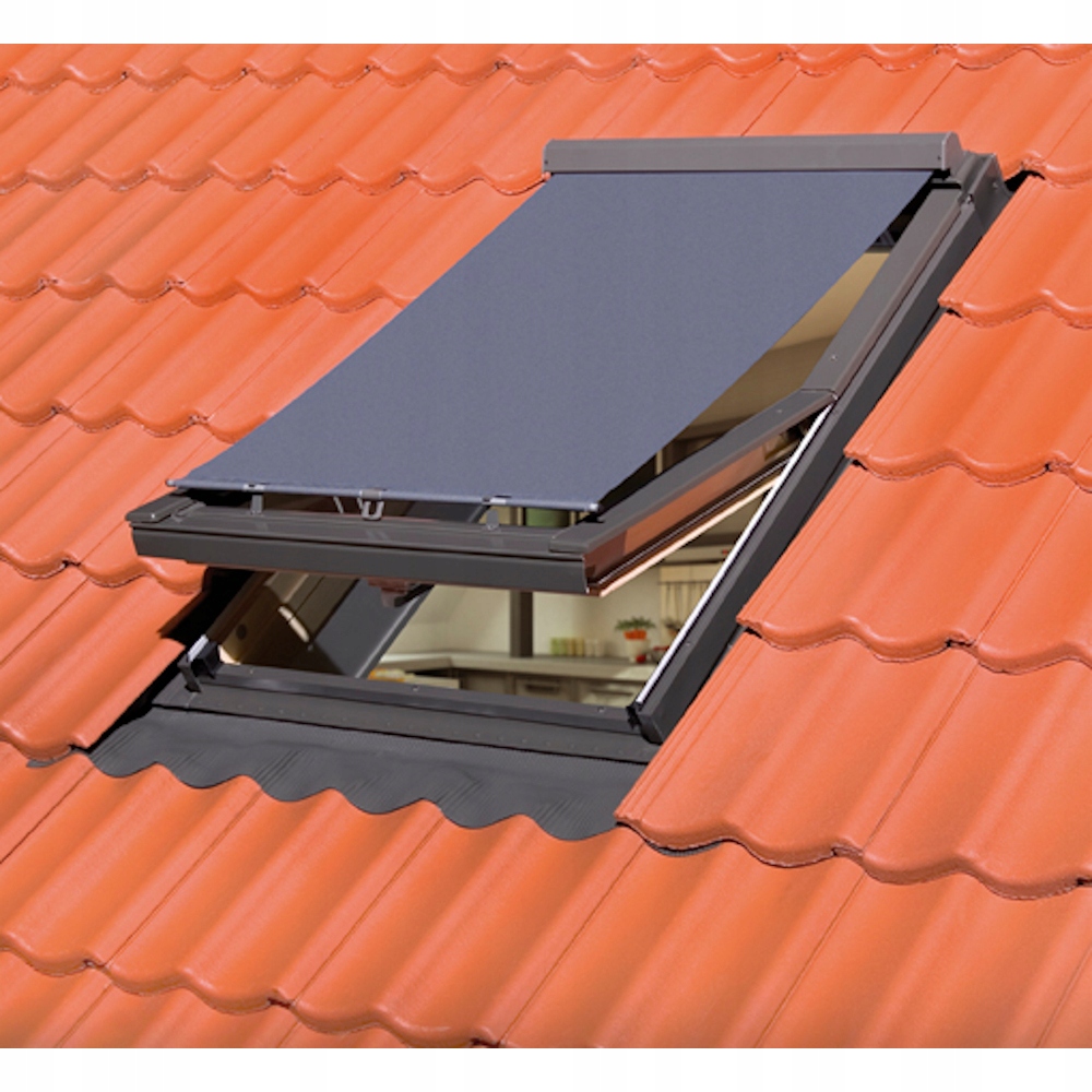 Markiza FAKRO AMZ 089 78x118 Kaseta RAL 9005