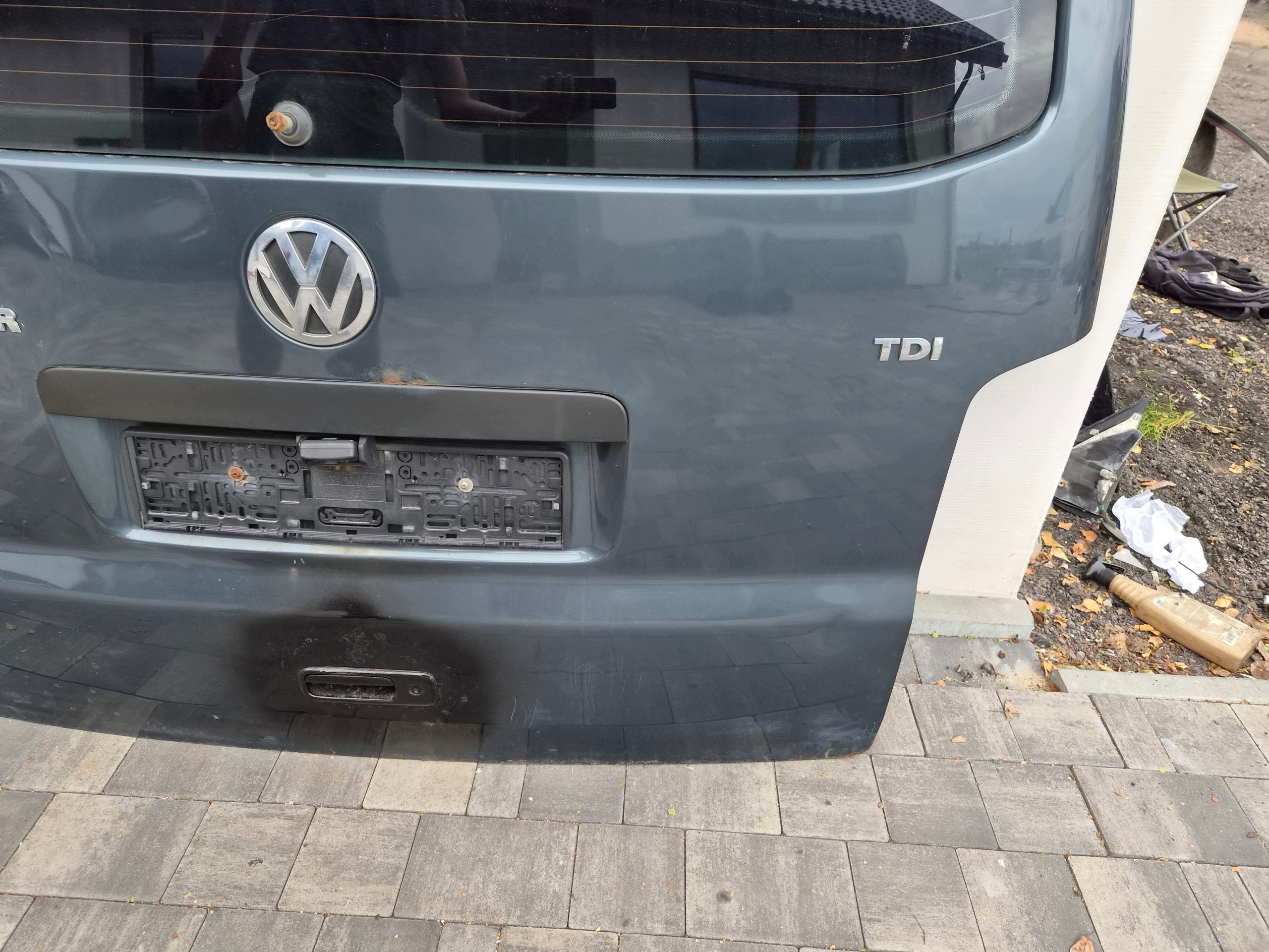 trunk door cover boot VW T5 T5 lift rear part
