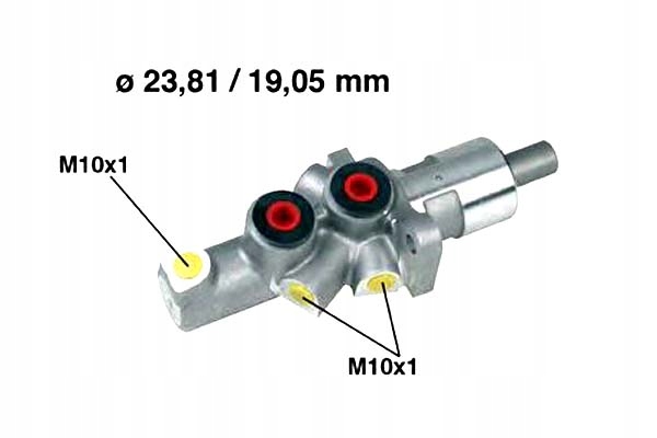 metelli насос MERCEDES 190 e 2.3-16 (W20