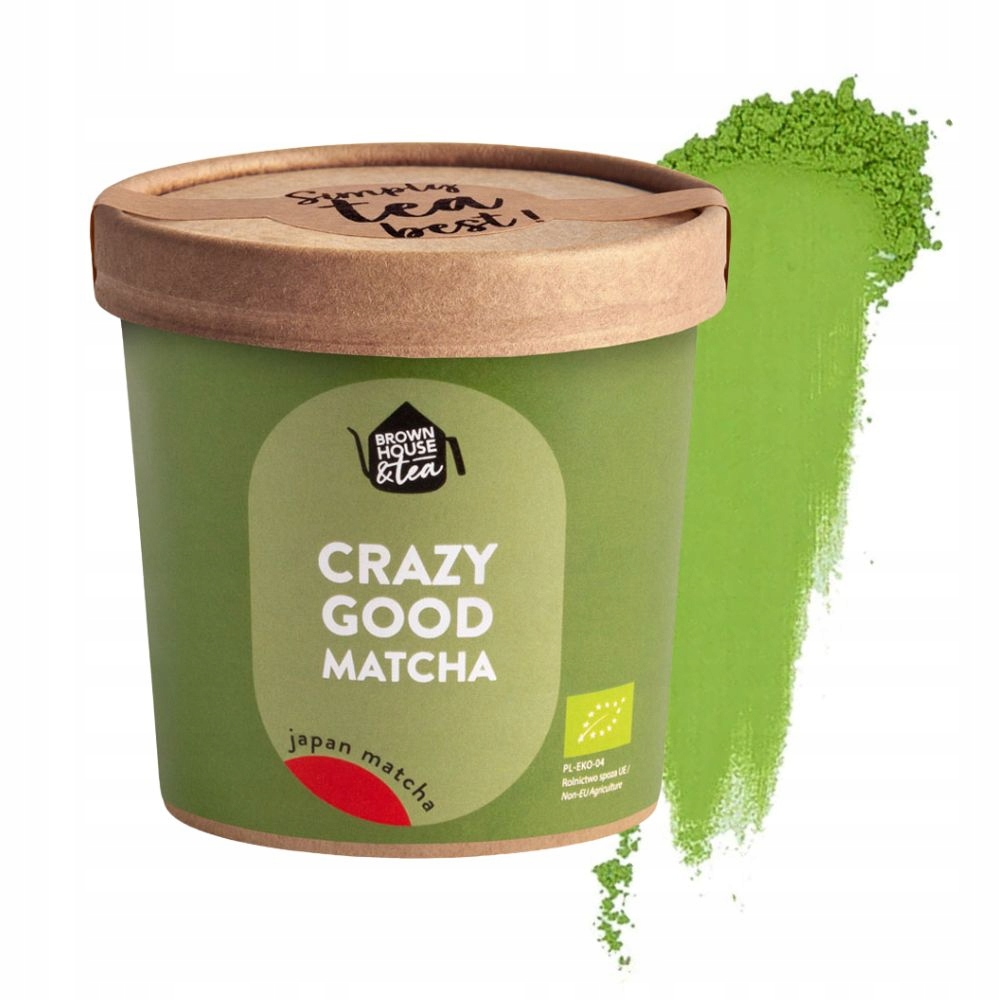 Crazy Good Matcha japońska matcha ceremonialna, I zbiór, bez goryczy