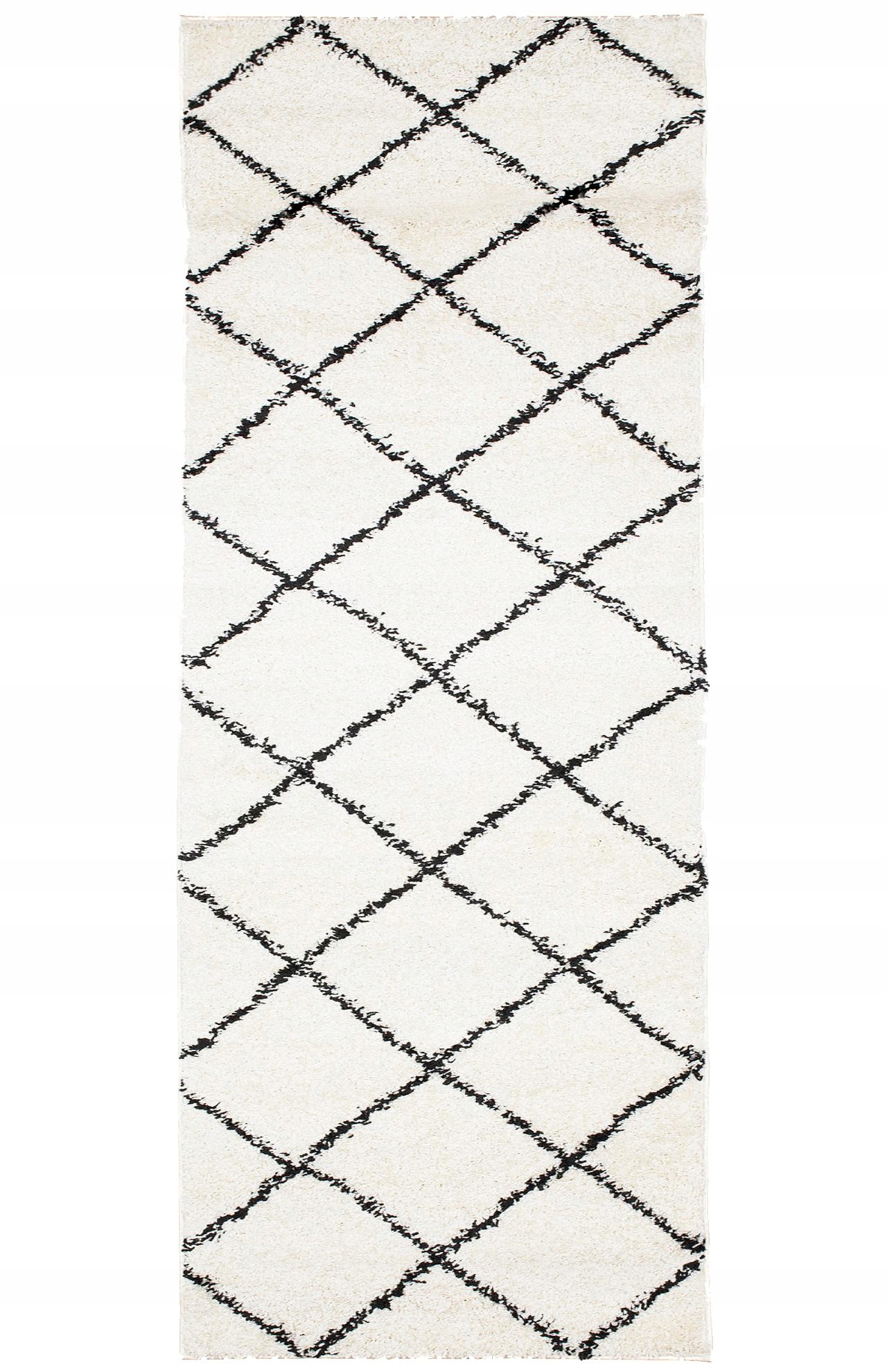 

Dywan Chodnik Shaggy 80x300 Pluszowy Soft 132ob
