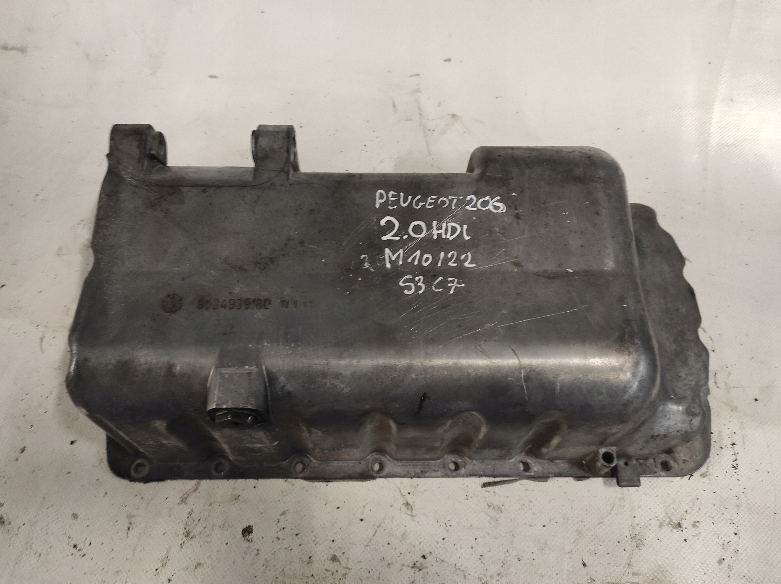 Peugeot 206 2.0 HDI 9624939180 Ölwanne