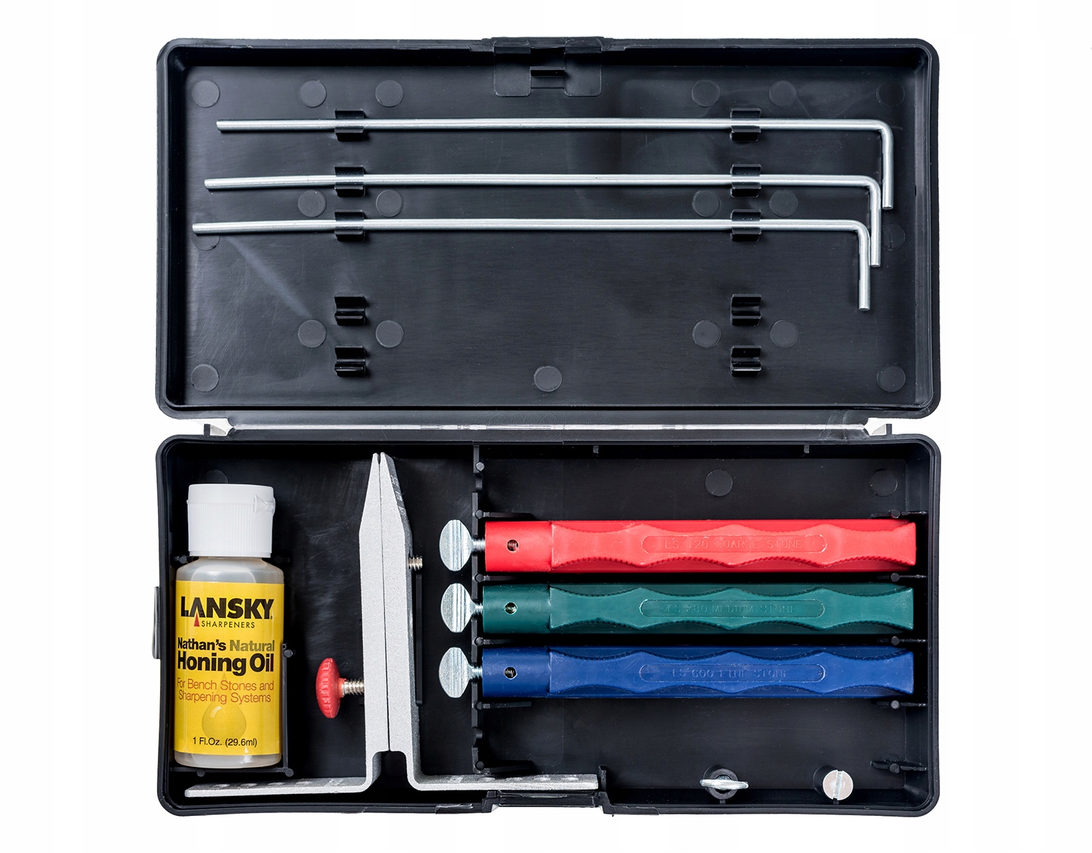 Zestaw do ostrzenia noży ostrzałki Lansky LCK03