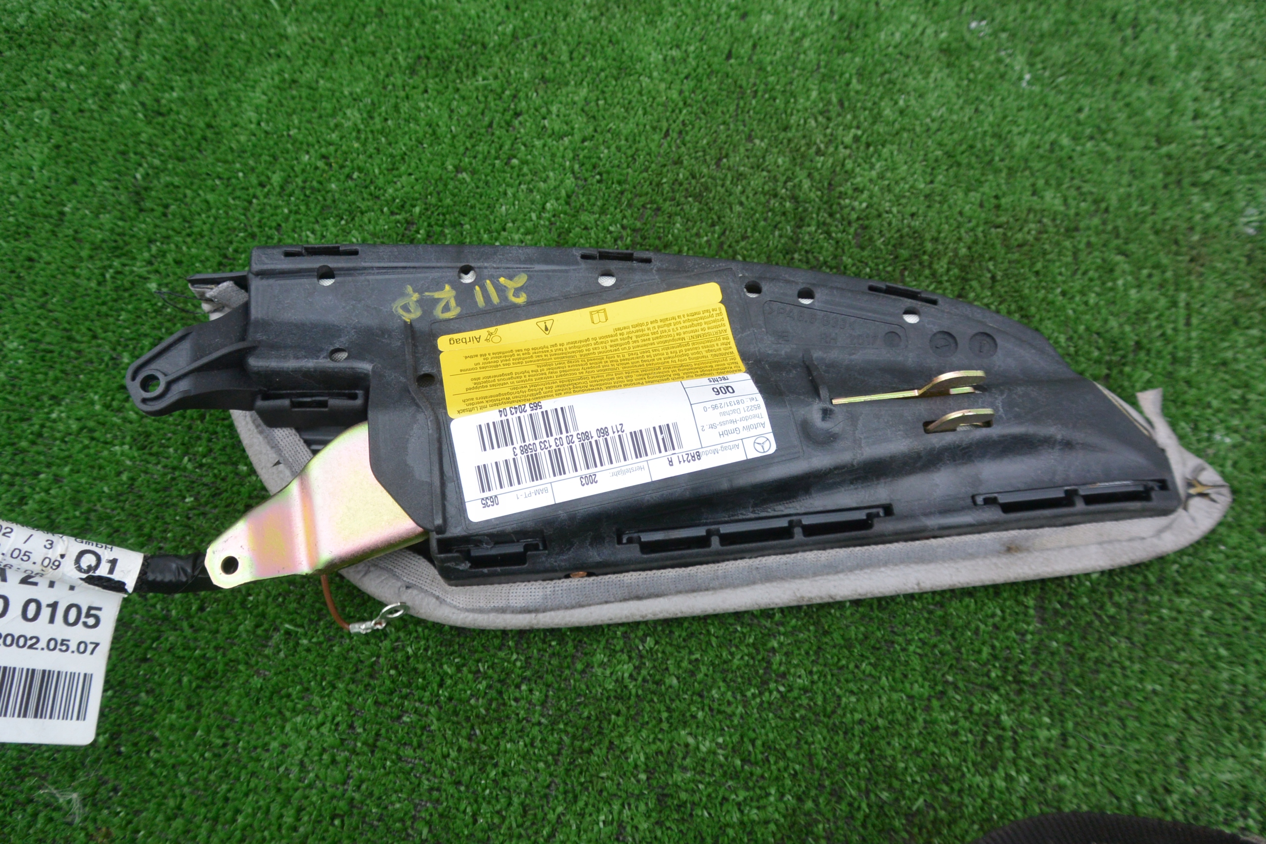 airbag seat airbag right front MERCEDES W211