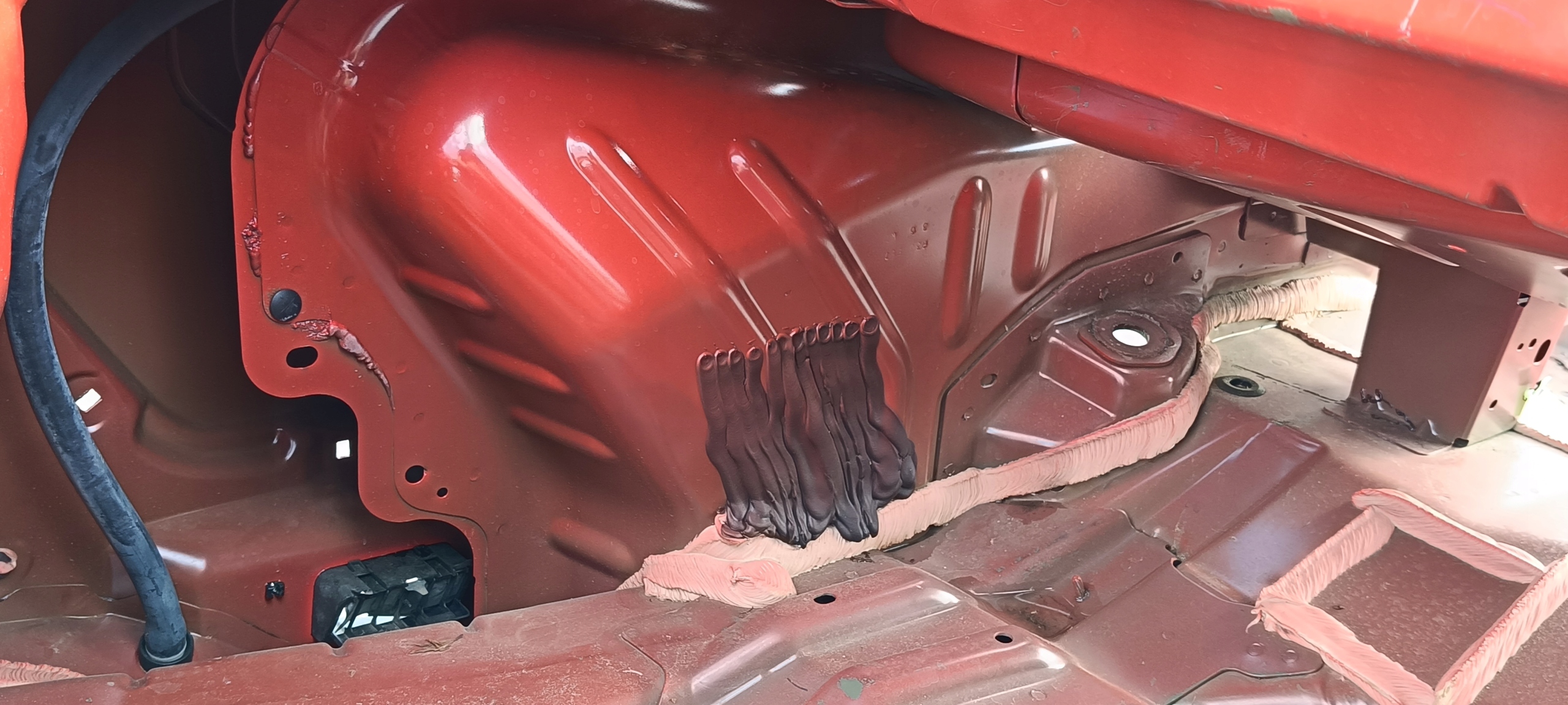quarter fender rear part rear left left Ford Mustang Cabrio 2010-2014