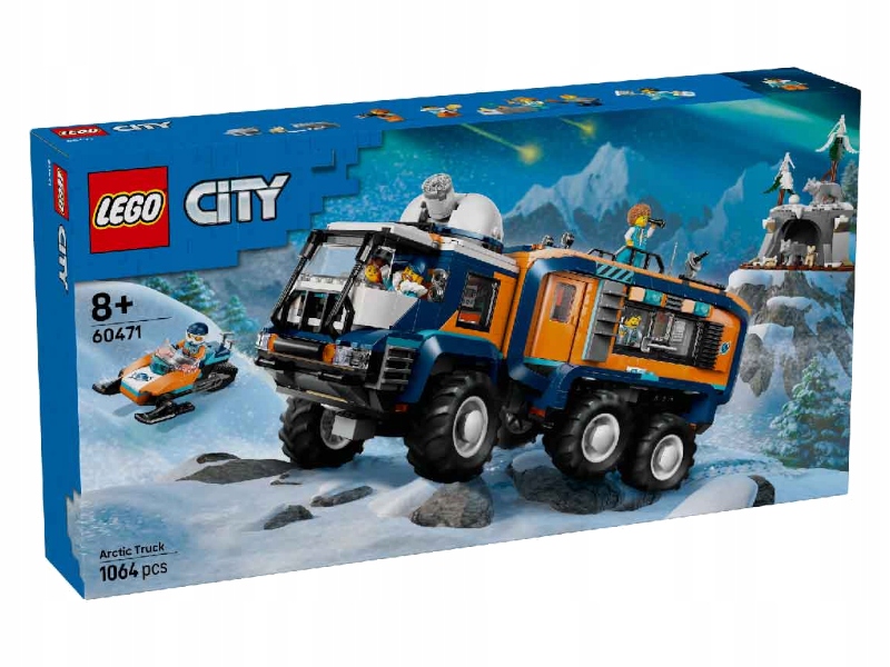 Lego 60471 City kpl Nákladní automobil z laboratoře objevitelky 8+ 1064ks