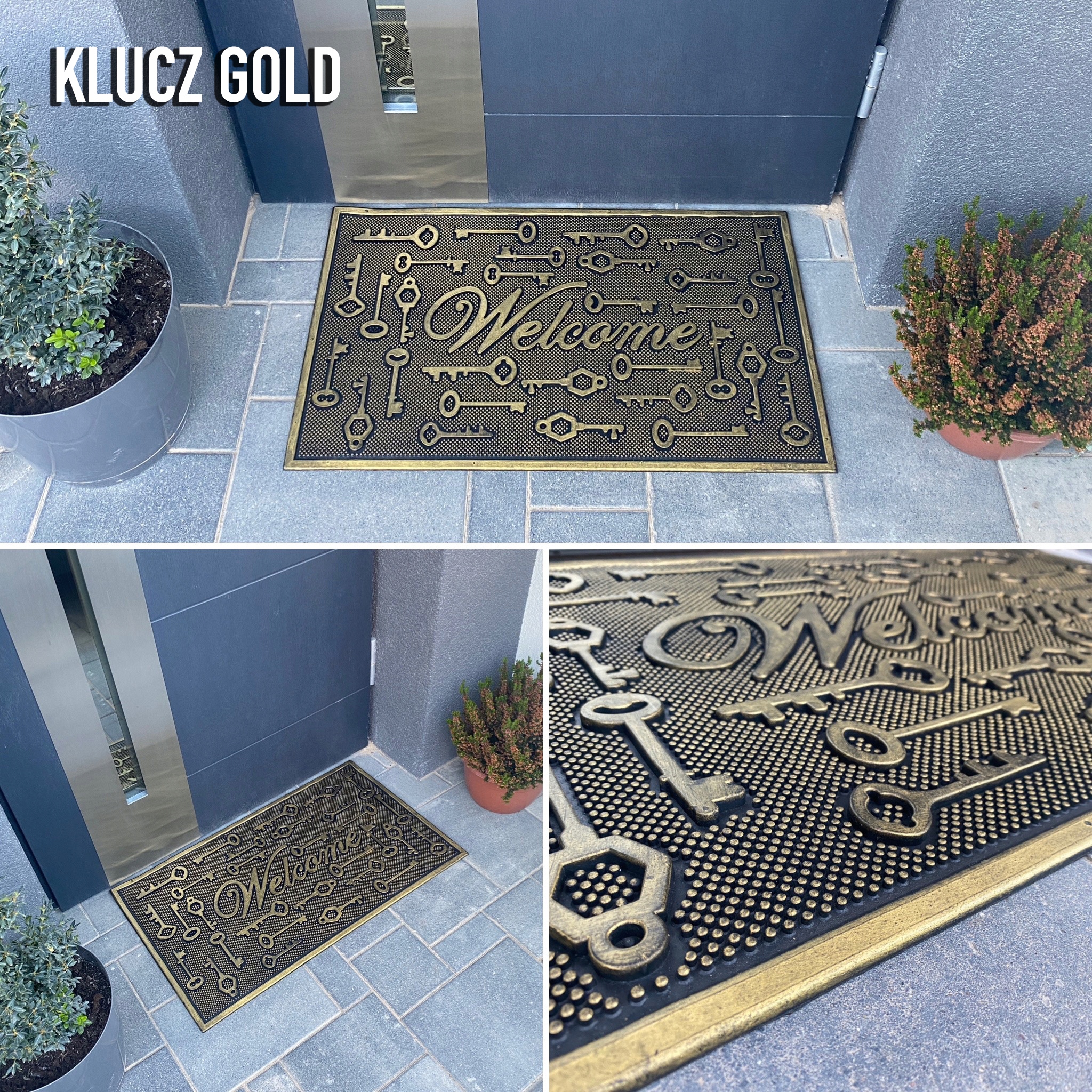 GUMOWA WYCIERACZKA 45x75 MODNE WZORY NOWOCZESNE Marka Sindbad