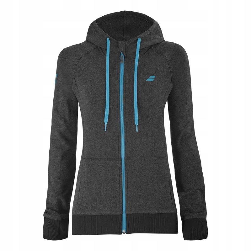 Dámská sportovní Babolat Mikina s kapucí, černá Xs