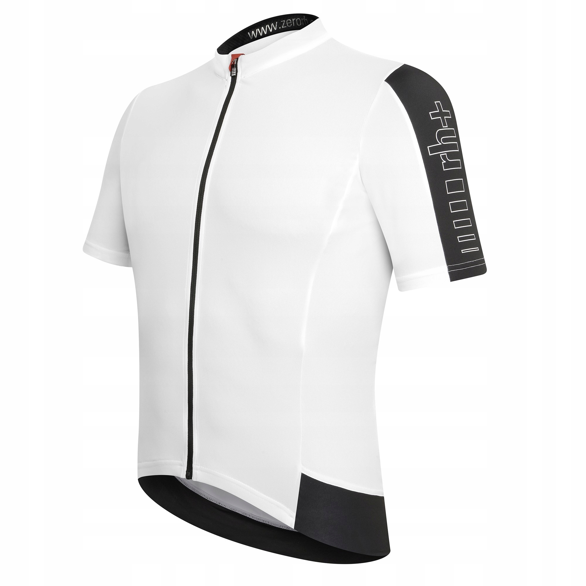 Koszulka rowerowa męska zeroRH+ Energy Fz biało-czarna sportowa L