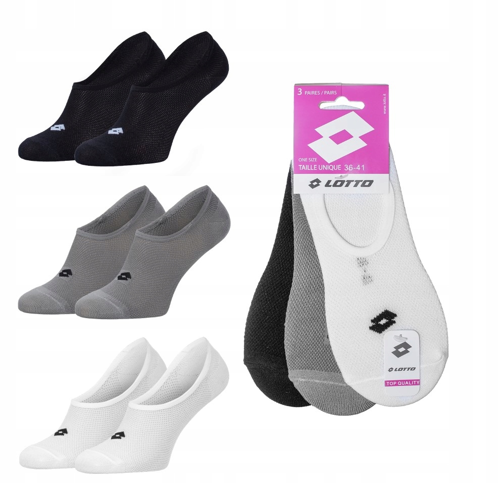 

Stopki Lotto baleriny 3 pack r. 36/41