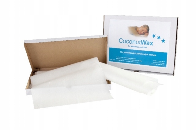 Jednorázový parafínový zábal kokos 20ks