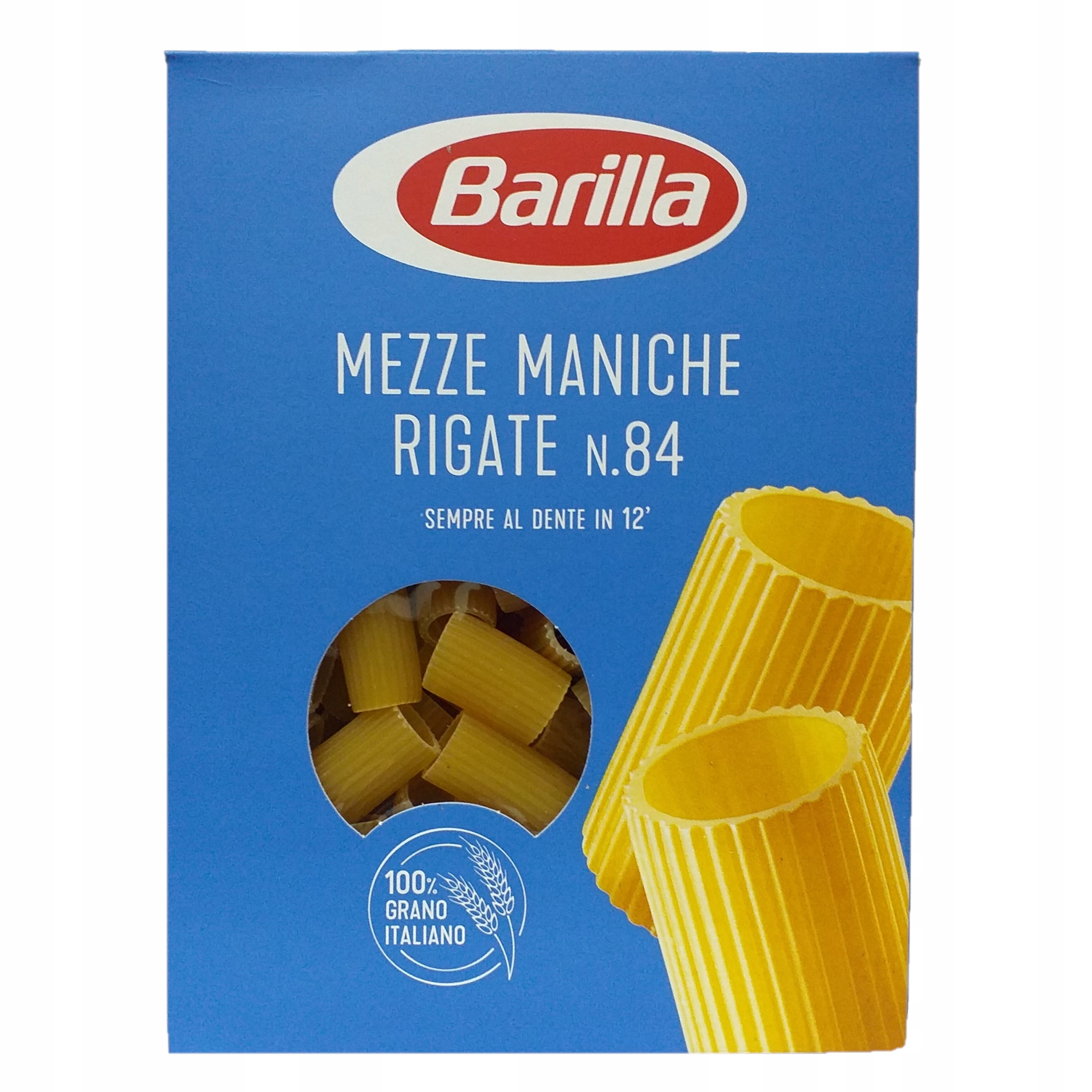 Mezze Maniche Rigate n.84 500gr opk Barilla