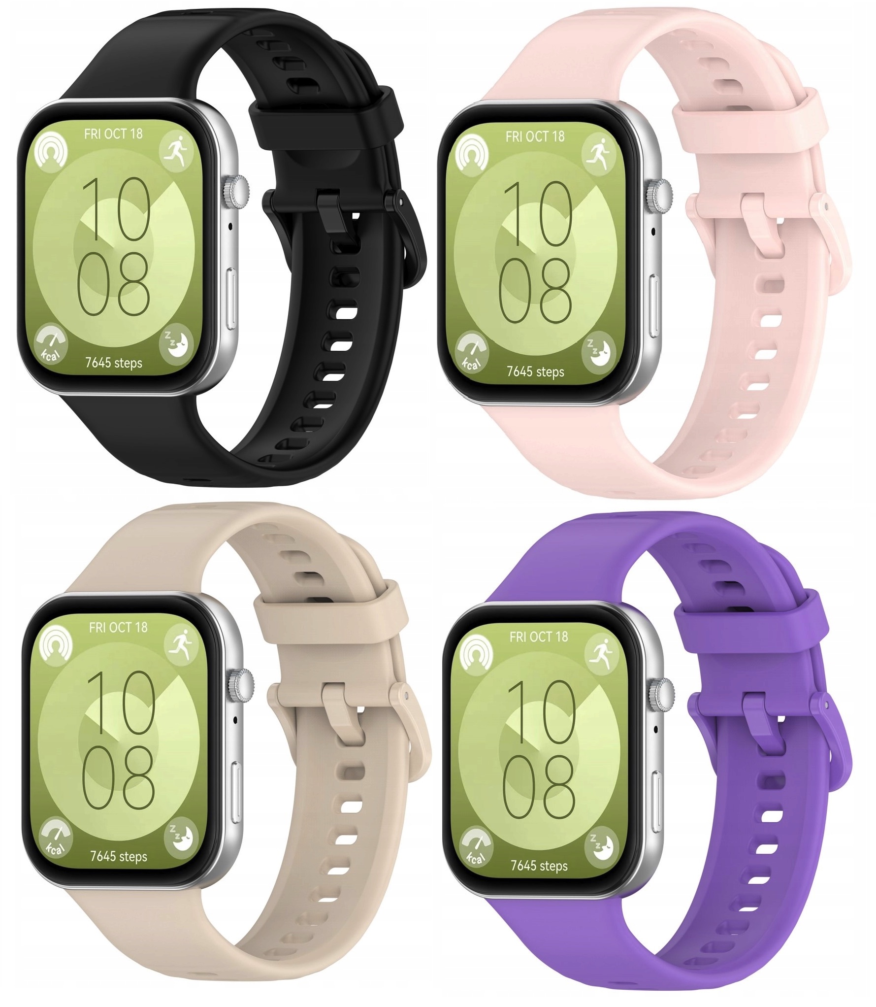 4x PASEK DO HUAWEI WATCH FIT 3 OPASKA BRANSOLETA | DUŻO KOLORÓW