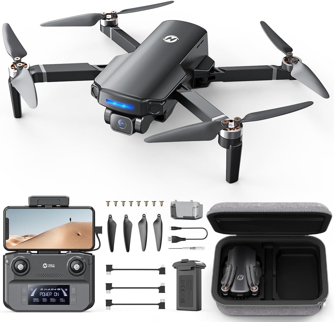 Holy Stone HS360S dron Gps 4K 5G 3000 m Follow Me Tap-Fly składany