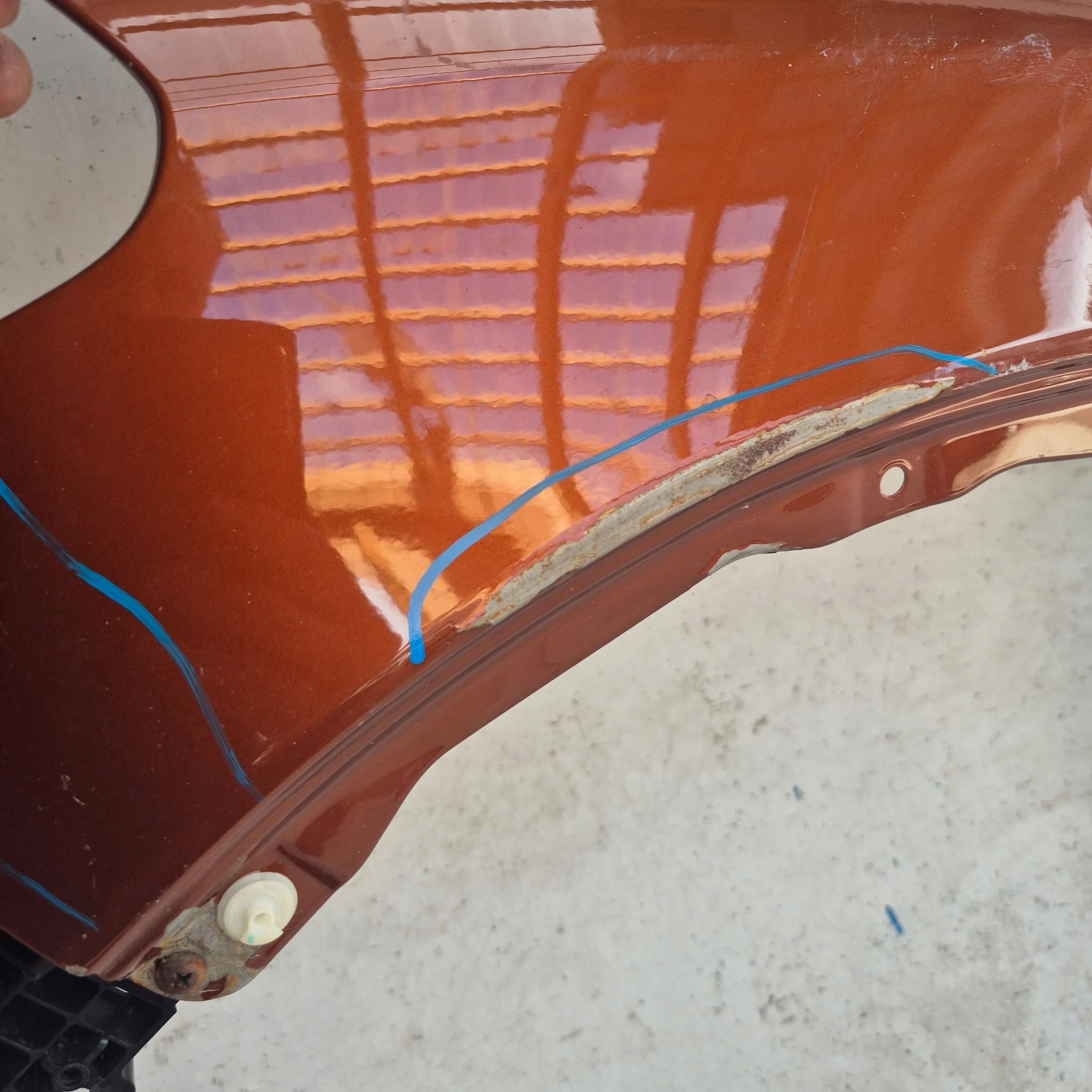 SUZUKI SX4 S-CROSS 13- fender left front front support