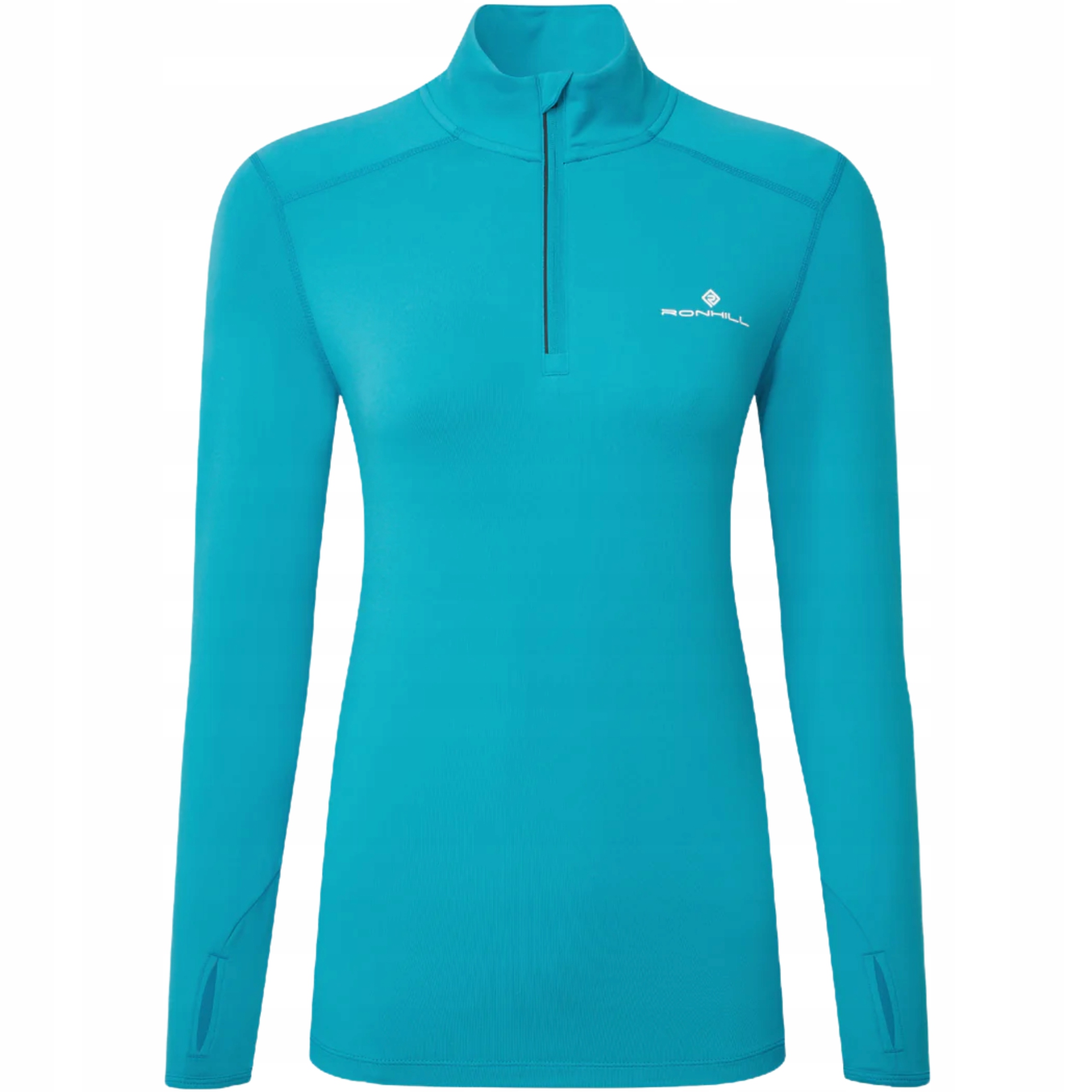Bluza do Biegania Ronhill Sportowa Damska Core Thermal 1/2 Zip Azure S