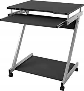 

Biurko Stolik pod laptopa z 4 kółkami Czarne