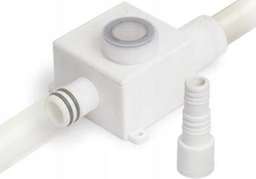 

Syfon do odprowadzania skroplin poziomy pionowy